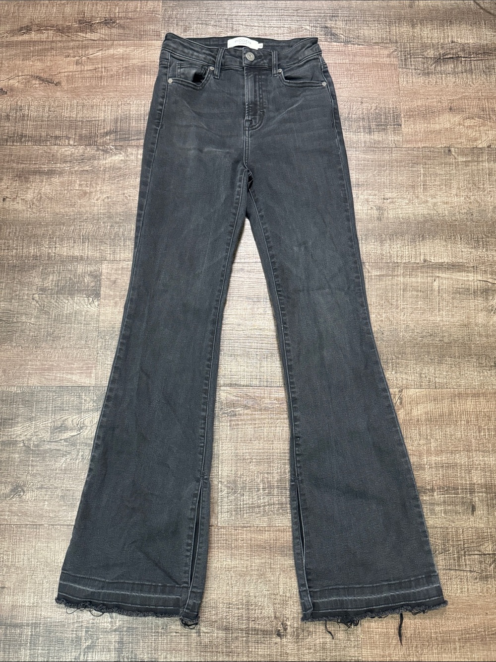High-Rise Black Flared Women’s Jeans
